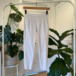 White J.Crew Martie Pant